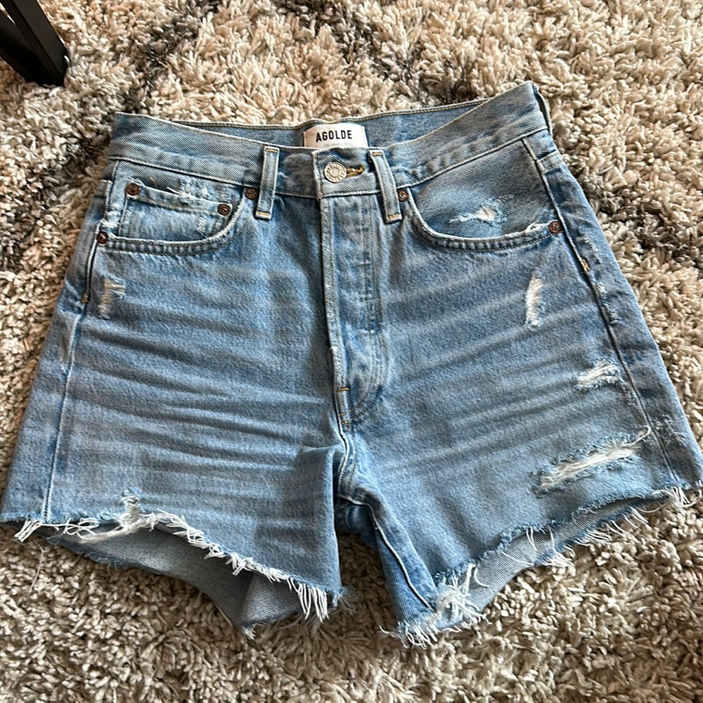 AGOLDE PARKER LONG SHORTS